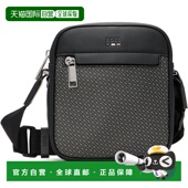 黑色徽标印花斜挎包 1h可退 50558211 波士 男士 潮奢 BOSS
