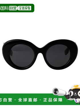 BURBERRY 女士太阳镜 0BE4370U300187 SS2025 黑色 Margot Sungla