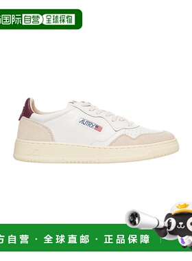 AUTRY 男士休闲鞋 AULMLS03WHITEBURG AW2025 白色 Sneakers 'Med