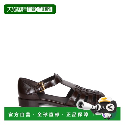 CHURCH'S 女士凉鞋 DX0001F0AAD3ZLG SS2026 黑色 Woven structur