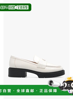 COACH 女士芭蕾乐福鞋 CB9900CHK CO 乳白色 ‘Leah’ loafers