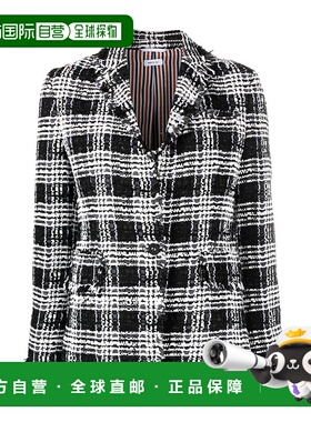 THOM BROWNE 女士西服 FBC700TF0363001 SS2024黑色西装外套