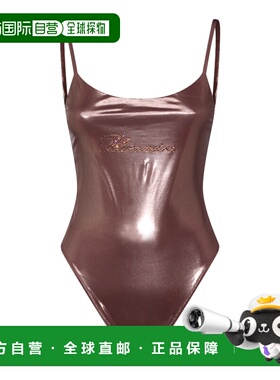 1h可退 潮奢 Blumarine 蓝色情人 女士 BEACHWEAR 古铜色泳装 P62