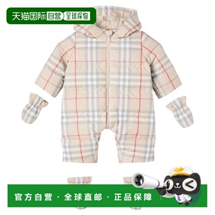 1h可退 潮奢 Burberry 巴宝莉 婴儿 Baby Check down snowsuit 滑