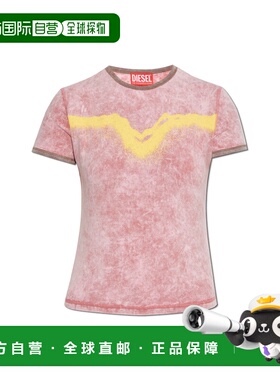 DIESEL女士T恤TUNCUTIELONGQ3A173160SLBB3BKA