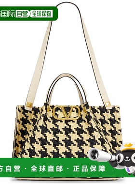 1h可退 潮奢 valentino 华伦天奴 女士 V 徽标标志中号手提包 7W2