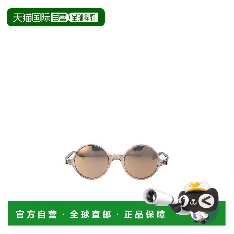 1h可退 奢淘 Emporio Armani 圆镜框太阳镜 男 0EA 501M 60204Z