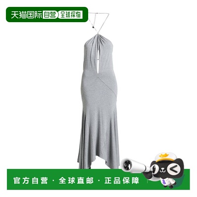 潮奢 The Attico 女士 长款连衣裙 grey灰色 舒适时尚长裙