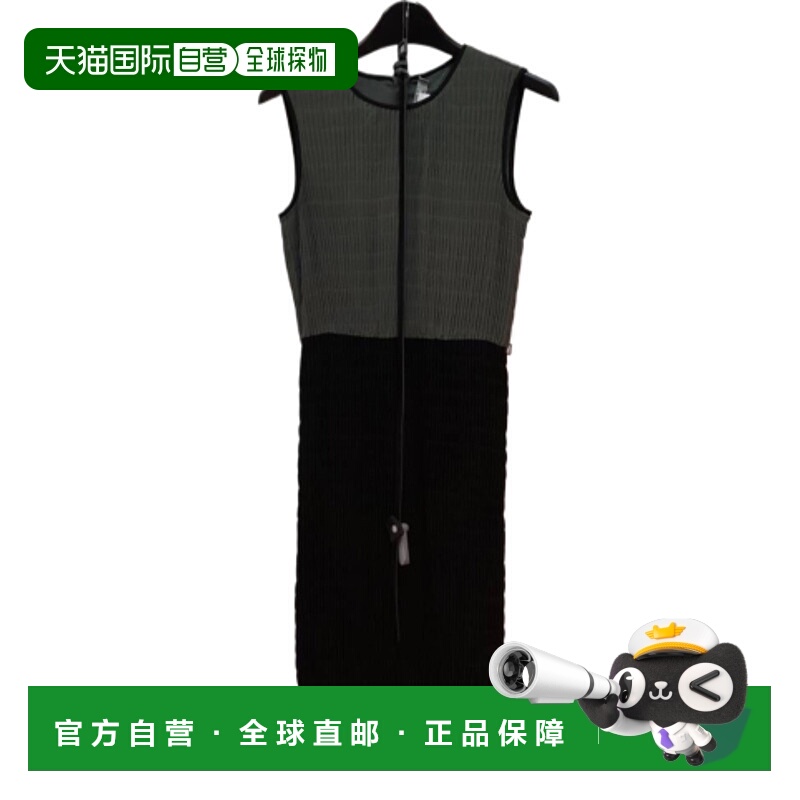 1h可退 MAX MARA 女士连衣裙 1221117206002 AW2021 黑色 圆领无