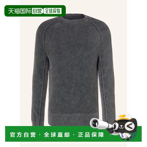 1h可退 ALL SAINTS 男士针织衫 100347456313000 CO 灰色 KIT Swe