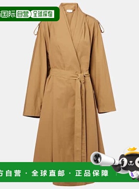 1h可退 潮奢 The Row 女士 Pami 棉质风衣 brown棕色 舒适时尚