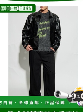 GIVENCHY 男士夹克 BM01A761QR001 SS2025 黑色