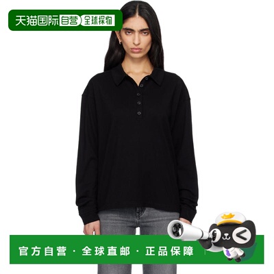 KHAITE 女士 黑色 Faithful Polo 衫 24474219200BLACK
