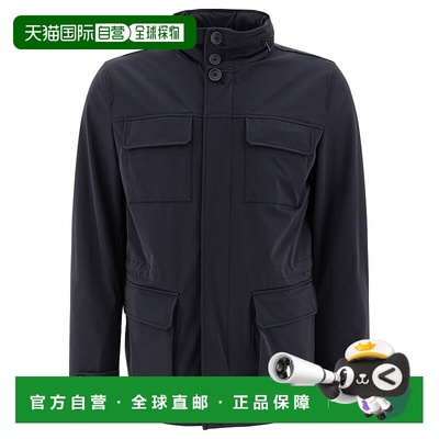 HERNO 男士夹克 FI000120U12568Z9201 SS2025 深蓝色
