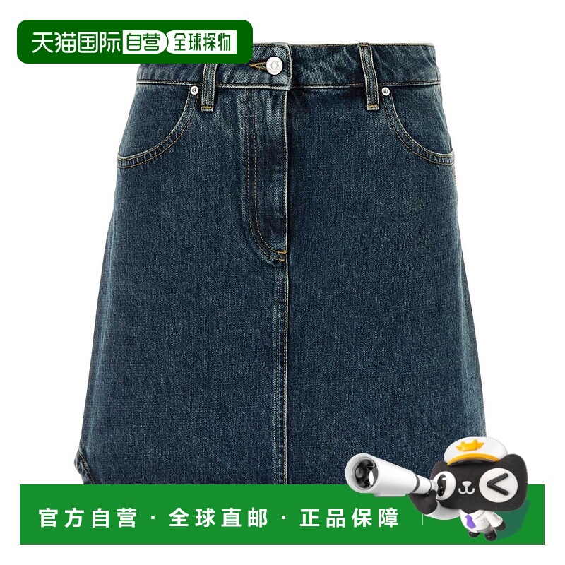 1h可退 GIVENCHY 女士半身裙 BW40XT5YCA420 SS2025 蓝色