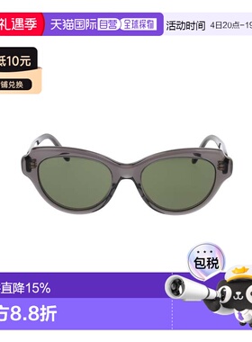 1h可退 LOEWE 女士眼镜 LW40178I20N AW2025 绿色 全框太阳镜配饰