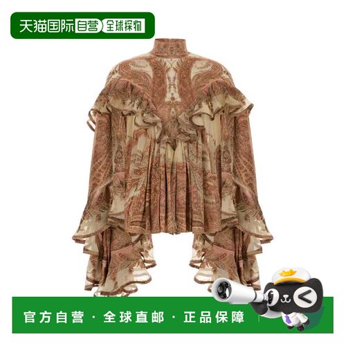 ZIMMERMANN 女士斗篷 5243TF251CMP CO 花色 Hypnotic Burnout 罩