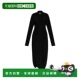 LEMAIRE 黑色 AW2025 女士连衣裙 DR1127LJ1040BK999