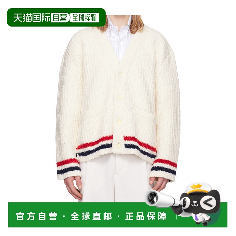 1h可退 THOM BROWNE 男士针织毛衣 MKC604AY1054100 AW2025