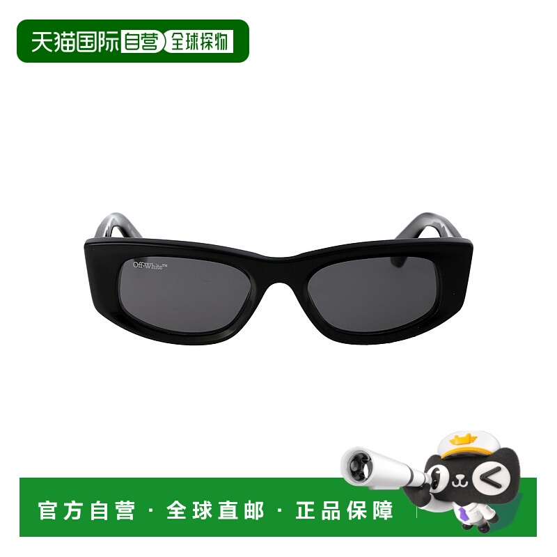 1h可退 潮奢 Off-white 女士 矩形框太阳镜 OERI090F23PLA001