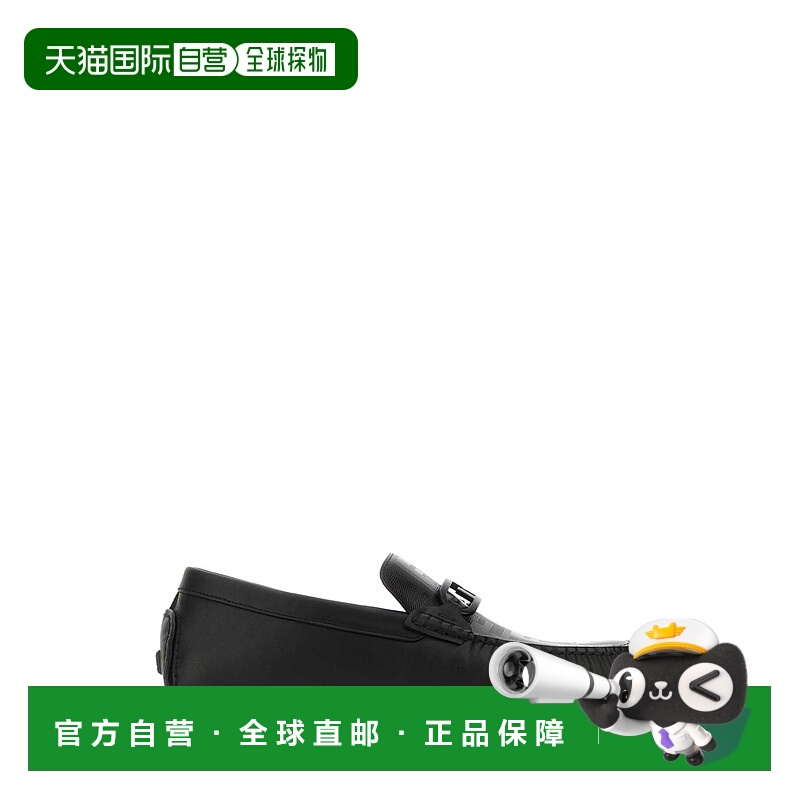 FENDI 男士商务休闲鞋 7D1547AK1UF0ABB CO 黑色 FENDI LOAFERS