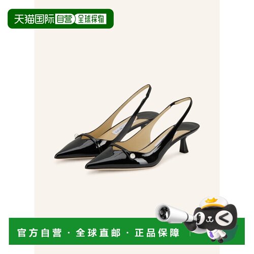 1h可退 JIMMY CHOO 女士高跟鞋 100159798613000 CO 黑色 Slingba