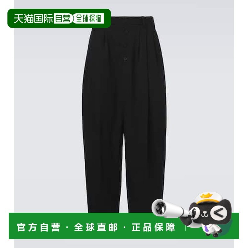 1h可退 潮奢 Jacquemus 男士 Fernando 褶裥羊毛锥形长裤休闲裤,男装,西裤,淘宝优惠券,粉丝福利购,淘宝优惠卷