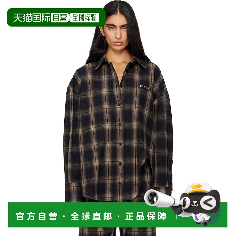 1h可退 潮奢 The Attico 女士 棕色 Diana 衬衫 260WCH00004CCC12