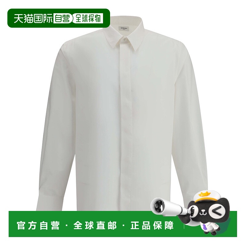 1h可退 SAINT LAURENT 男士衬衫 826821Y2M039000 AW2025
