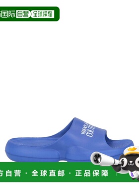 1h可退 潮奢 versace 范思哲 男士 Slides 便鞋 blue蓝色 舒适时