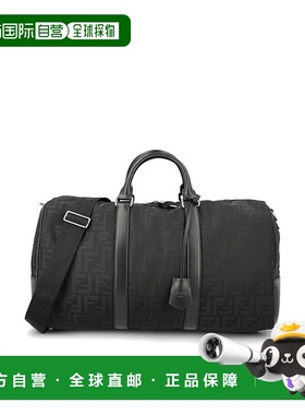 FENDI 男士旅行包 7VV161AW2NF05TRP26 SS2026手提包斜挎包 黑色