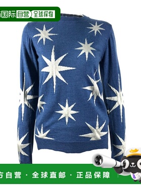 1h可退 MOSCHINO 女士针织毛衣 WS7G800X04094133 AW2024 蓝色