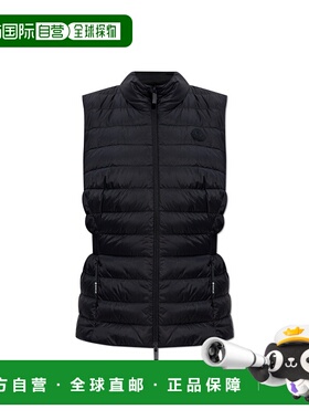 MONCLER 女士外套 K20931A00154598AL999 CO 黑色 喇叭形羽绒马甲