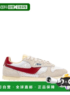 AUTRY 女士运动鞋 WSLWKD05WHT SS2026 白色 WINDSPIN LOW KNIT S