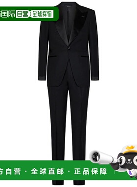 1h可退 TOM FORD 男士西服套装 2EAPQ1WOS02BL999 AW2025 黑色
