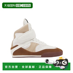 1h可退 chloe 女士 时尚休闲鞋魔术贴厚底运动鞋高帮