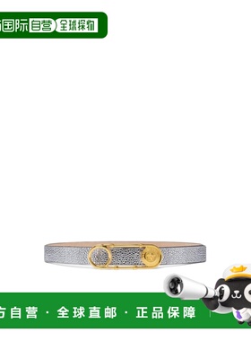 VERSACE 女士腰带 10218361A161261E01V AW2025 灰色