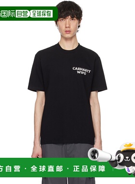1h可退 潮奢 Carhartt 卡哈特 男士 黑色 Ice T 恤 I034436圆领