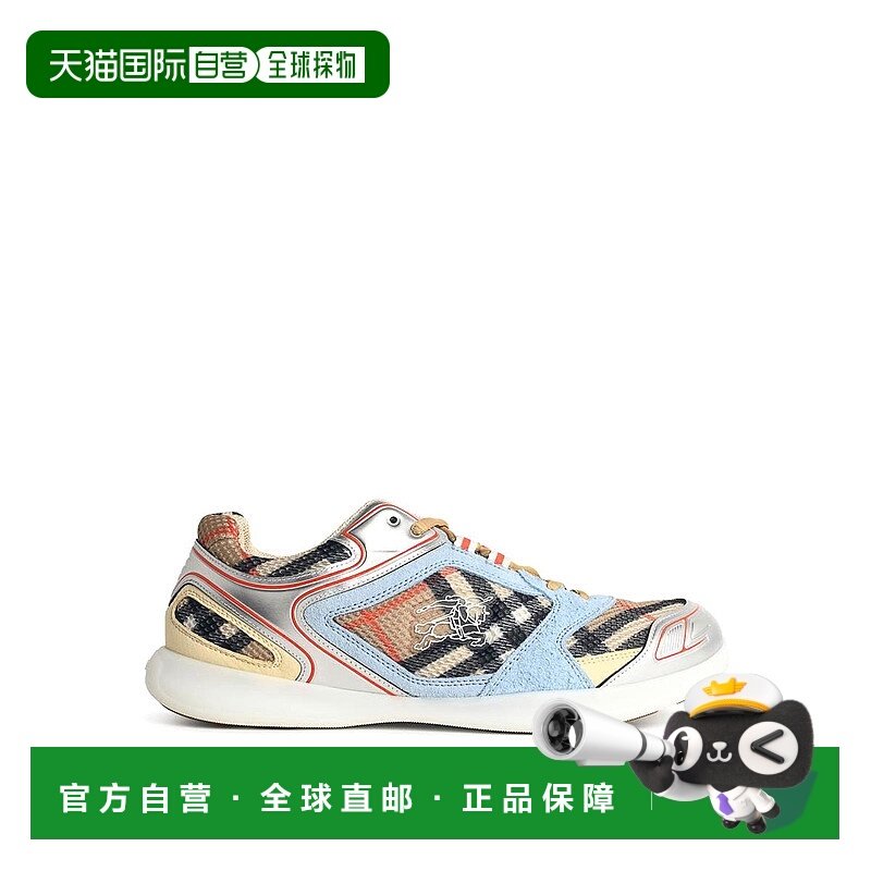 BURBERRY 男士运动鞋 8111731 AW2025 花色 Matrix Multicolor Le
