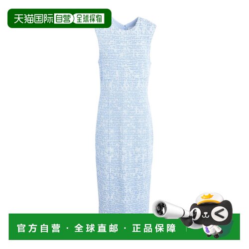 Givenchy 纪梵希 女士 中长连衣裙 blue蓝色 舒适时尚