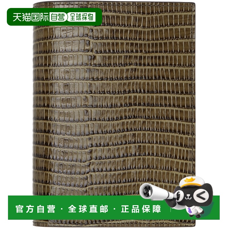 1h可退 潮奢 Tom Ford 汤姆 福特 男士 卡其色 T Line 护照套 YM2