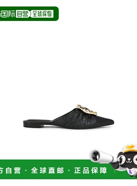 1h可退 潮奢 Simkhai 女士 Belle 皮质尖头凉拖 425S024BLEA拖鞋