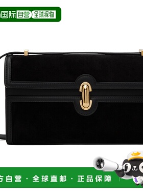 1h可退 潮奢 SAVETTE 女士 黑色 Symmetry 26 单肩包 H0101414