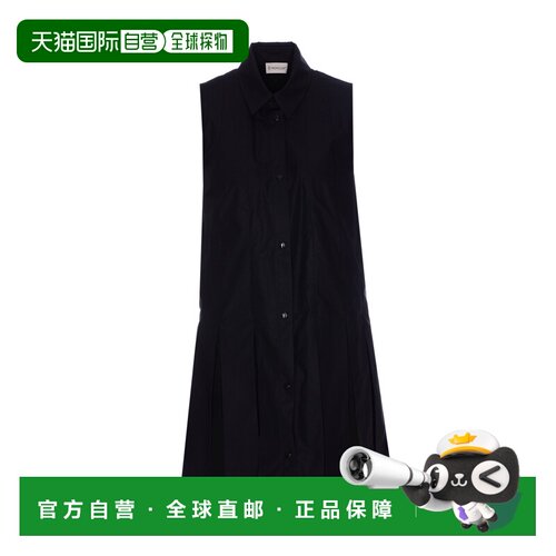 奢淘 MONCLER Moncler Women Cotton And Silk Mini Shirt Dress
