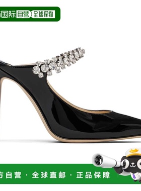 1h可退 潮奢 Jimmy Choo 周仰杰 女士 黑色 Bing 100 高跟鞋 BING