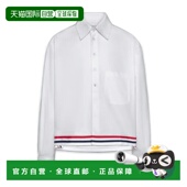 SS2026 THOM 白色 衬衫 MWL434CF0313100 BROWNE 男士