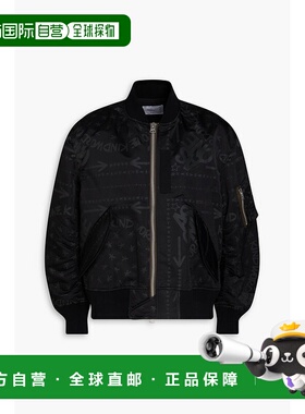 1h可退 潮奢 Sacai 男士 shell 印花棉混纺短夹克 2302963M001