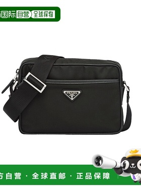 PRADA Logo 标牌尼龙单肩斜挎包斜挎包2VH0482DMHF0002_V_XOO女