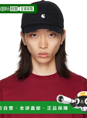 1h可退 潮奢 CARHARTT WIP 男士 黑色 Madison Logo 棒球帽 I0237