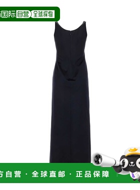 FENDI 女士连衣裙 FDC837AM3QF1M2F SS2024 蓝色 无袖连衣裙长裙